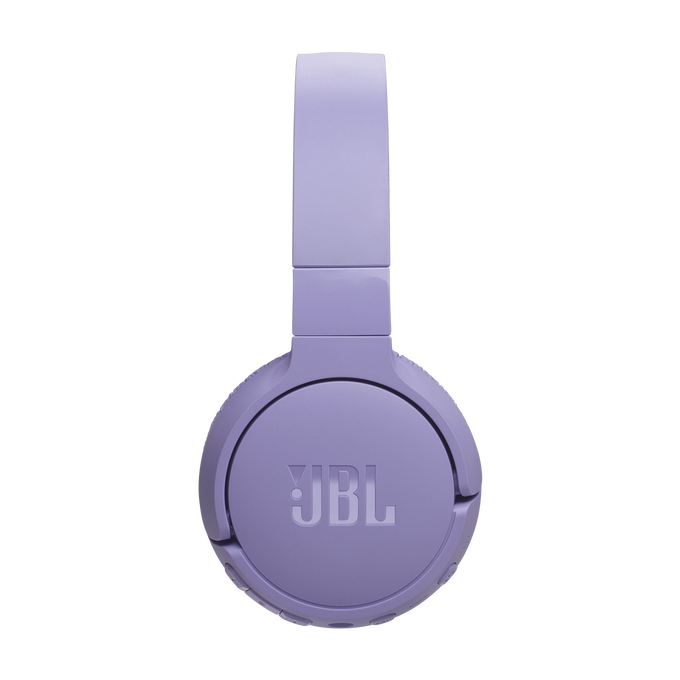 JBL Tune 670NC - Purple - Adaptive Noise Cancelling Wireless On-Ear Headphones - Right image number null